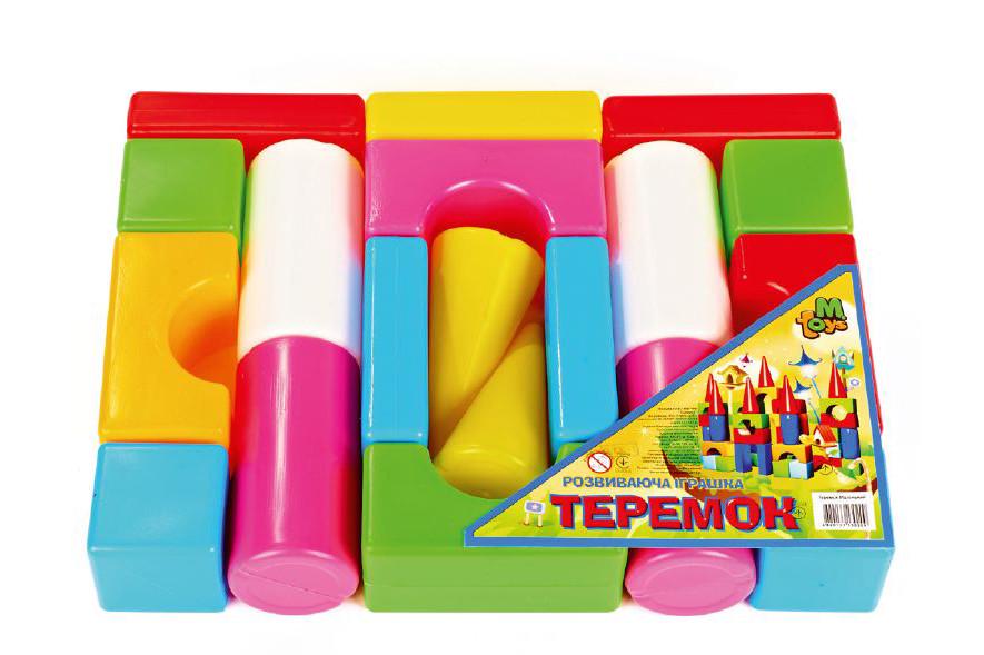 Дитячий конструктор Теремок маленький 08071 з блоків (RLT8191)