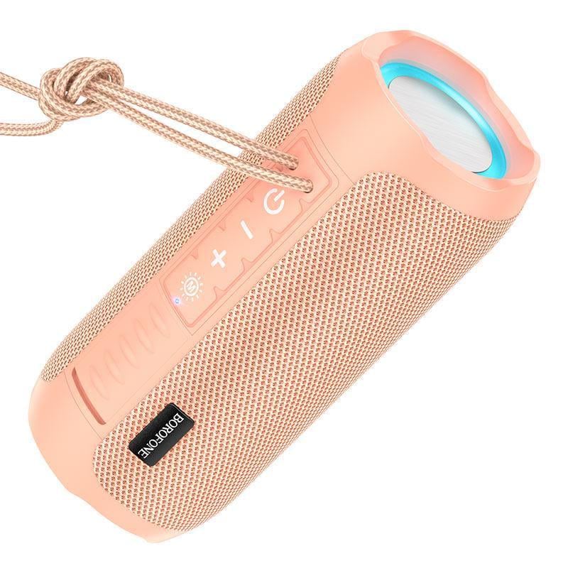 Портативная колонка Borofone BR21 Sports BT speaker Candy Pink (6974443383645)