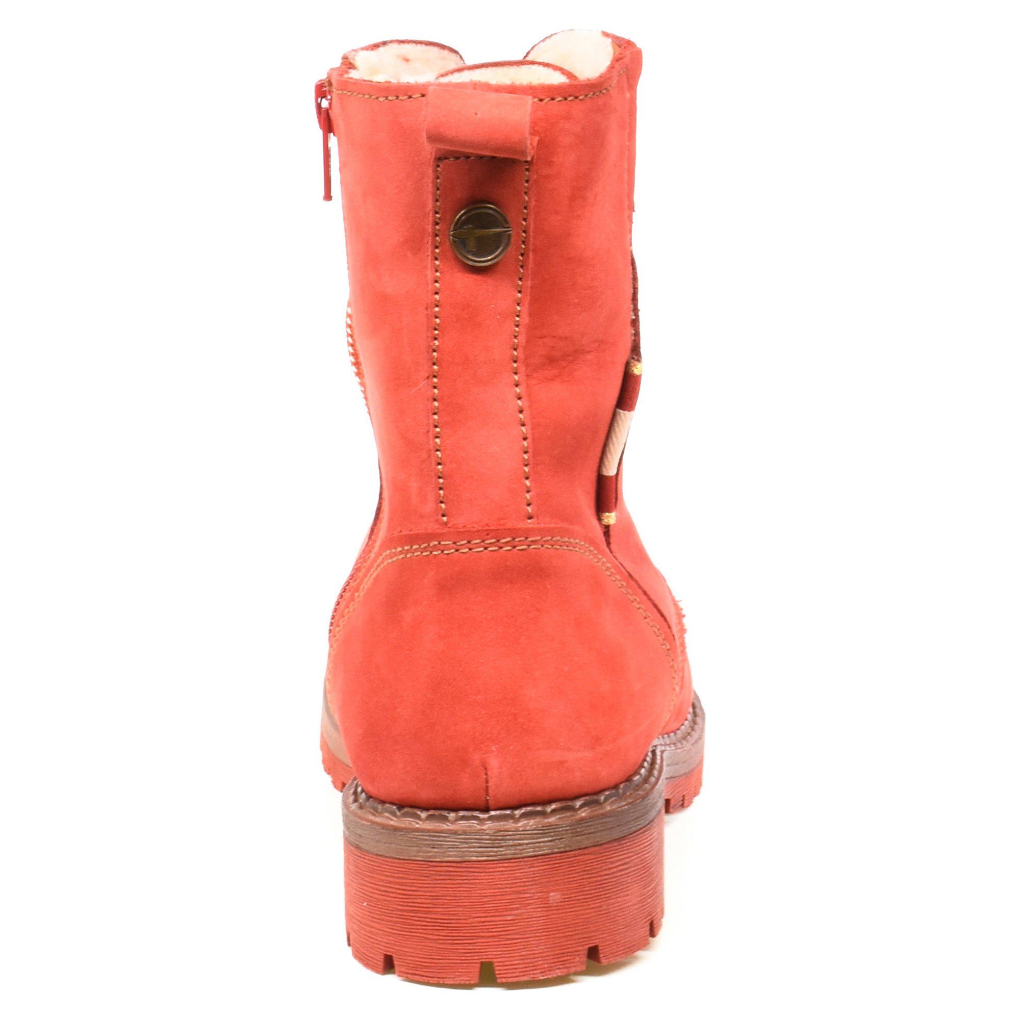 Ботинки зимние женские Tamaris р. 38 Коралловый (013051-38) - фото 10