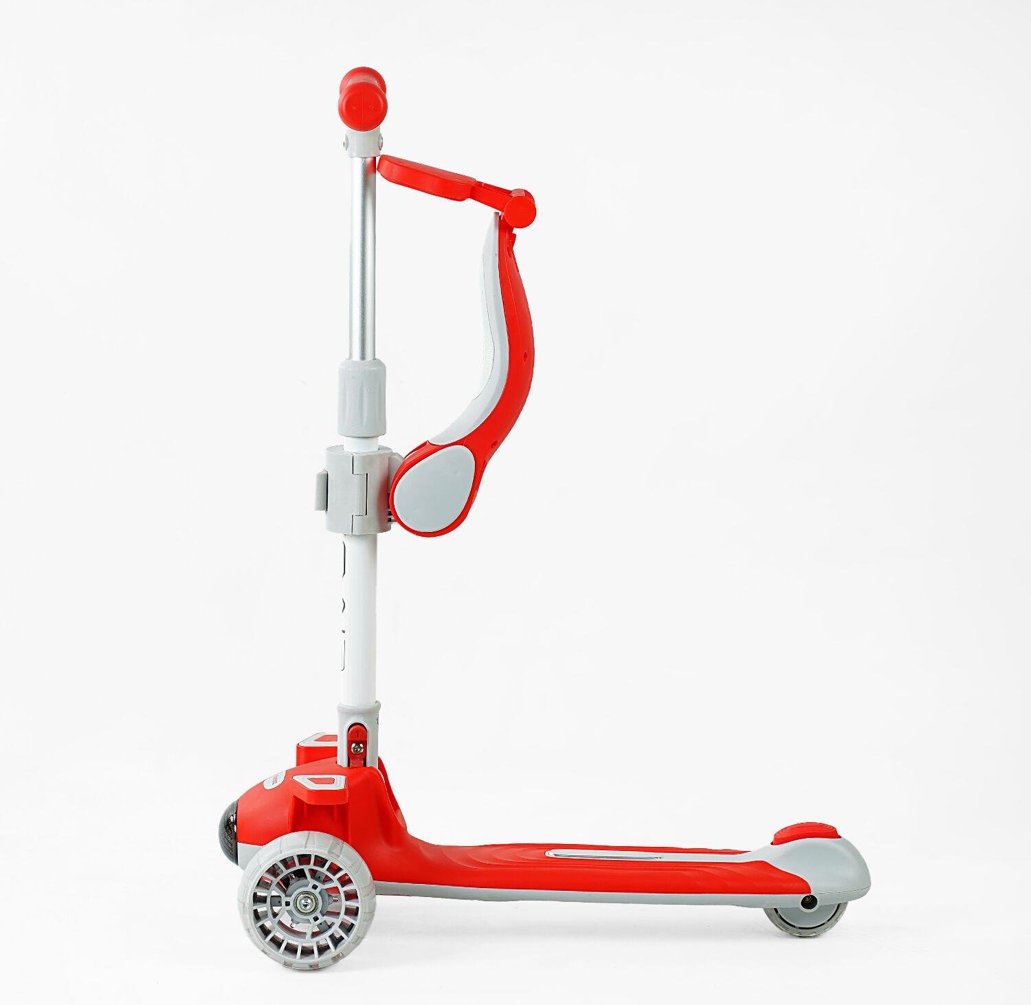 Самокат Skyper J-08328 5в1 Червоний (17930096) - фото 3