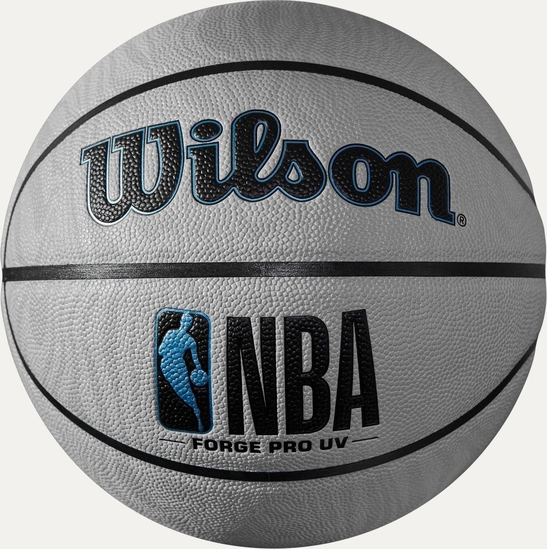 Баскетбольний м'яч Wilson NBA FORGE PRO UV р. 7 Сіро-синій (WZ2010801XB7) - фото 8 Баскетбольний м'яч Wilson NBA FORGE PRO UV р. 7 Сіро-синій (WZ2010801XB7) - фото 8