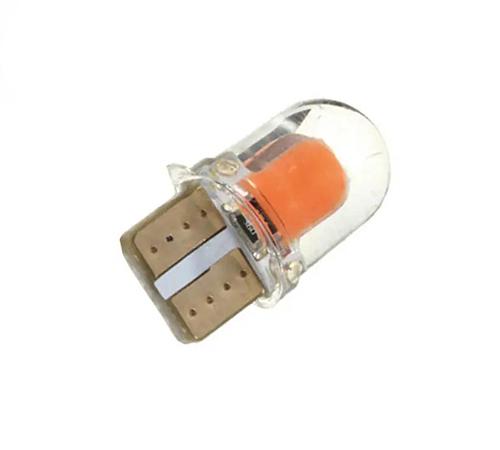 Автомобільна лампа Terra T10 W5W W2,1x9,5d COBx2 силікон 12V Червоний (1311668375)