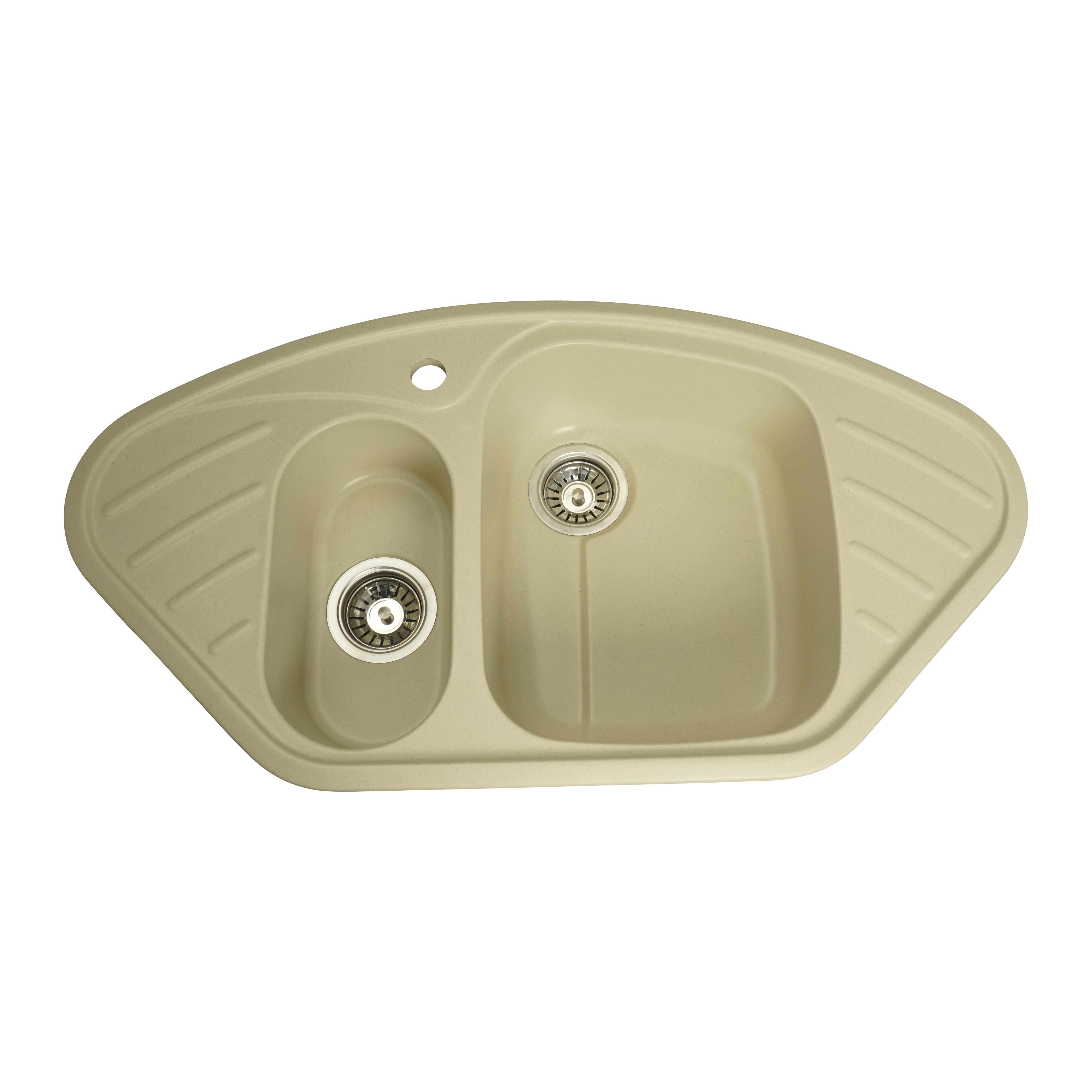 Мойка для кухни Platinum 9250UW Largo гранит глянец Айвори (000027526)