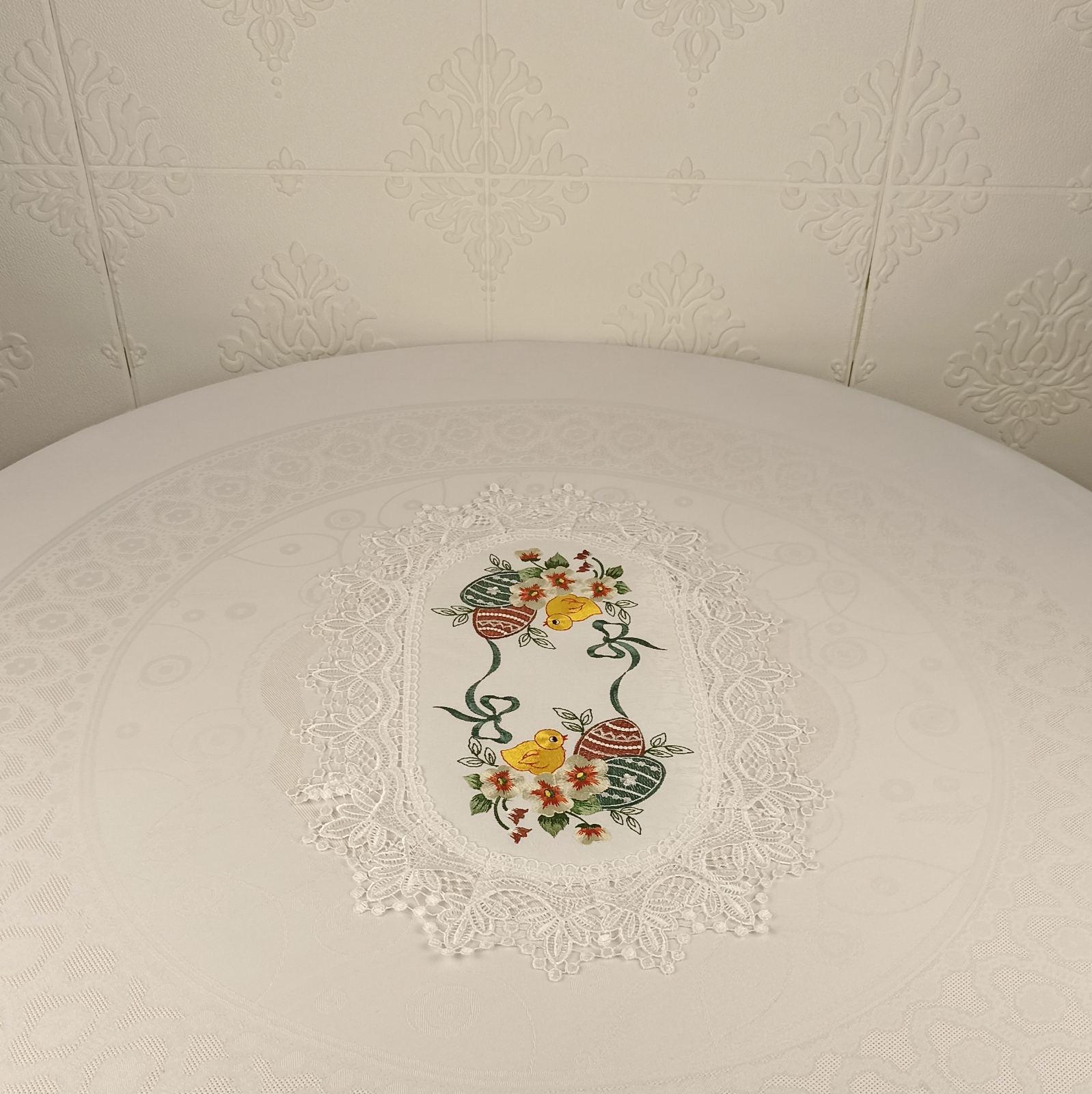 Салфетка пасхальная овальная YM81353 30x45 см (CN37838)