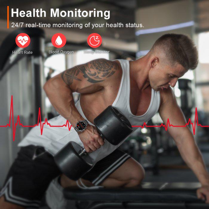 Смарт-годинник UWatch Smart Avation Pro Steel Black з ремінцями 2 шт. (1999) - фото 8 Смарт-годинник UWatch Smart Avation Pro Steel Black з ремінцями 2 шт. (1999) - фото 8