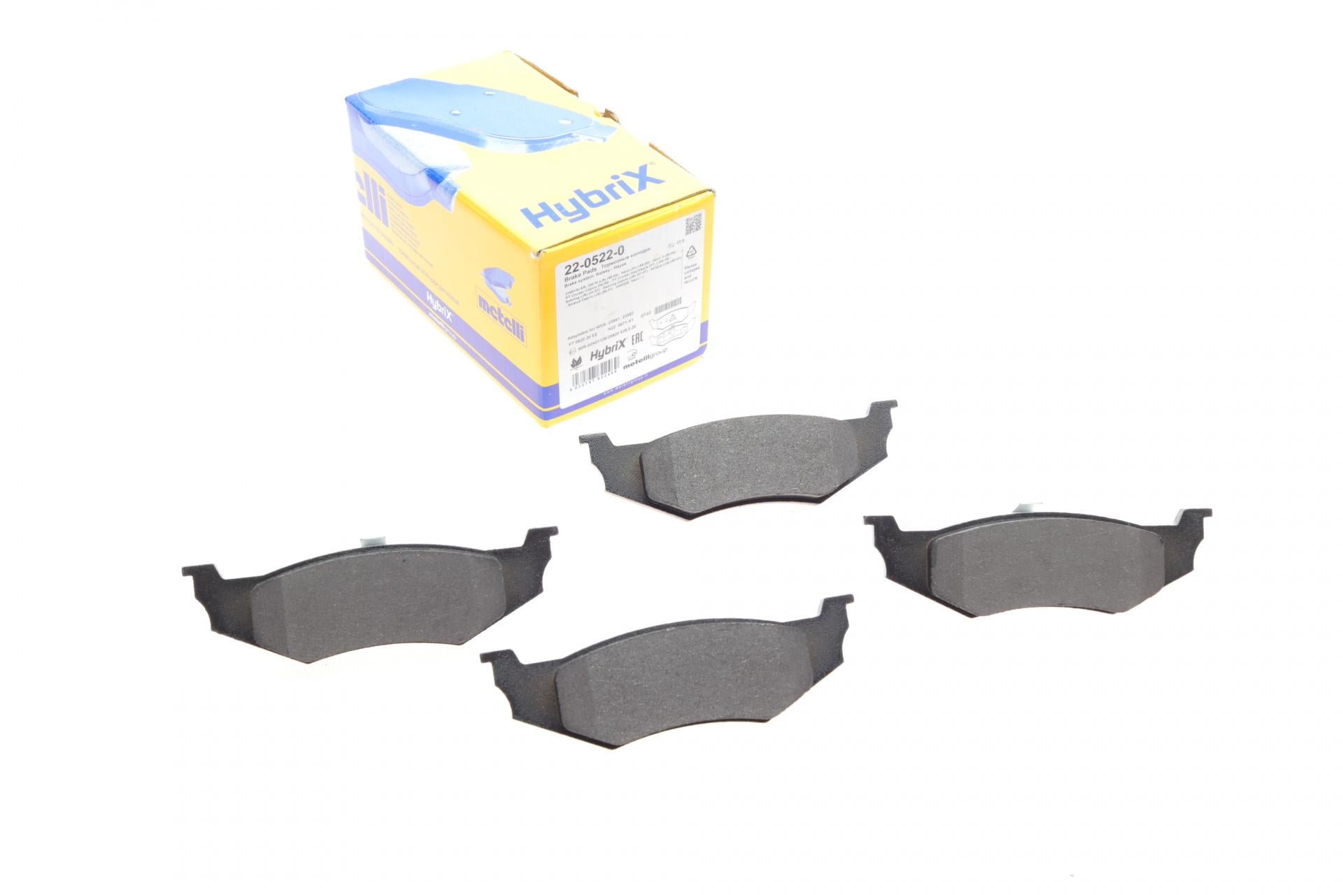 Колодки тормозные задние METELLI Chrysler 300M/Neon/Sebring 98-07 - (22-0522-0)