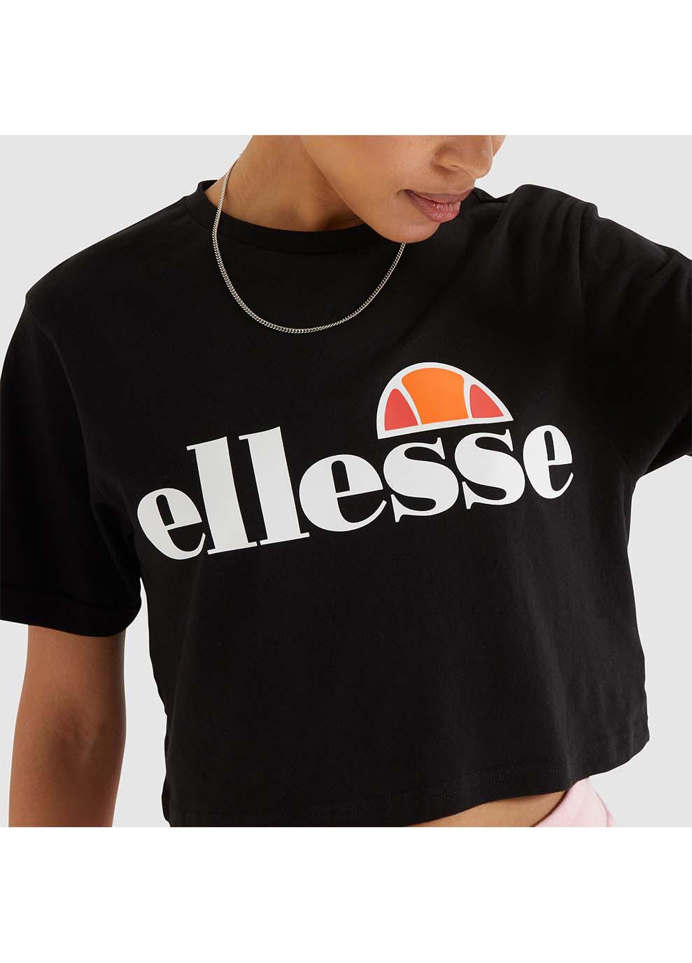 Футболка женская Ellesse Alberta Cropped Tee XL Черный (7dSGS04484-001 XL) - фото 4