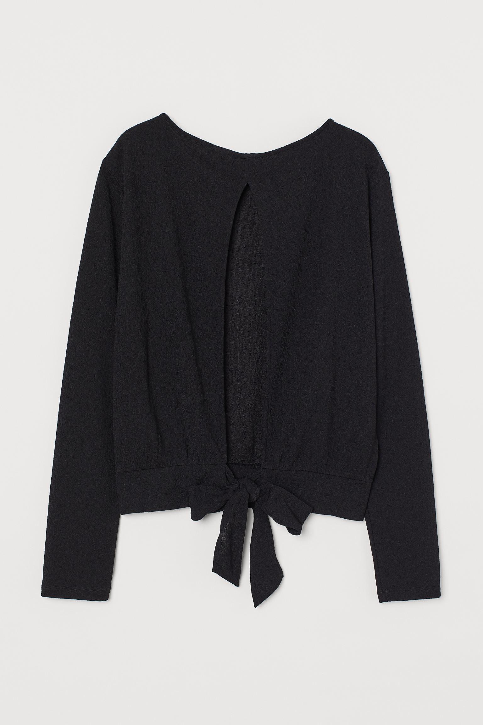 Блуза H&M S Черный (15039322432) - фото 2