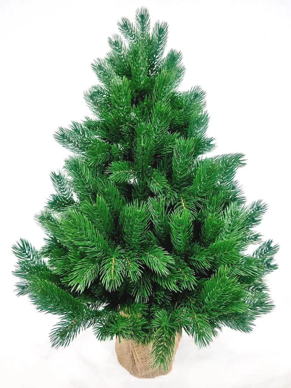 Ялинка штучна лита SGH Pine Mini в мішковині 70 см Зелений Ялинка штучна лита SGH Pine Mini в мішковині 70 см Зелений