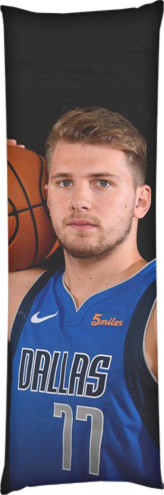 Подушка дакимакура Luka Doncic 1 50x150 см (13546241)