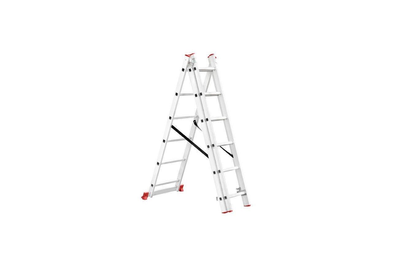 Сходи 3-х розкладна Intertool LT-0306 3407 мм х 3x6 ступенів (000017525)