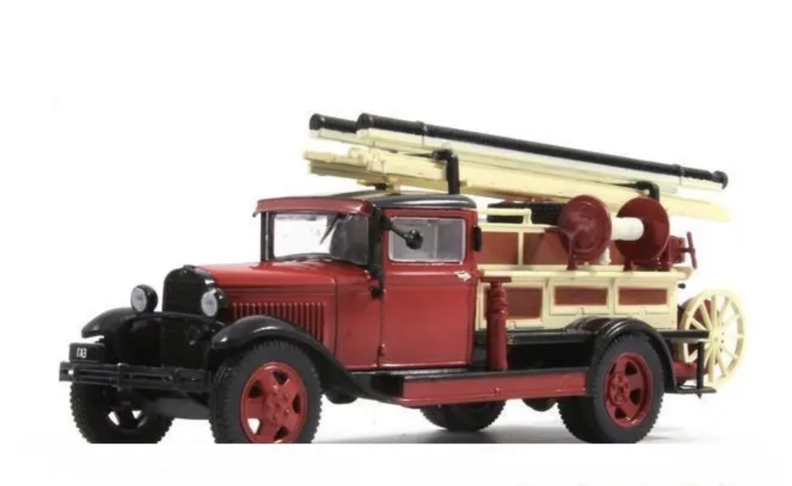 Колекційна модель ПМГ-1 ГАЗ-АА пожежний 1932 1:43