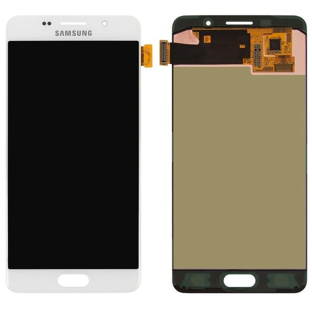 Дисплейний модуль Liquid Crystal Display/Touchscreen для Samsung A510F/A5100/A510FD/A510M/A510Y Galaxy A5 2016/AMOLed Білий (000016917)