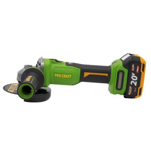 Болгарка ProCraft PWA220 бесщеточный диск 125 мм 1 АКБ и ЗП - фото 3 Болгарка ProCraft PWA220 бесщеточный диск 125 мм 1 АКБ и ЗП - фото 3