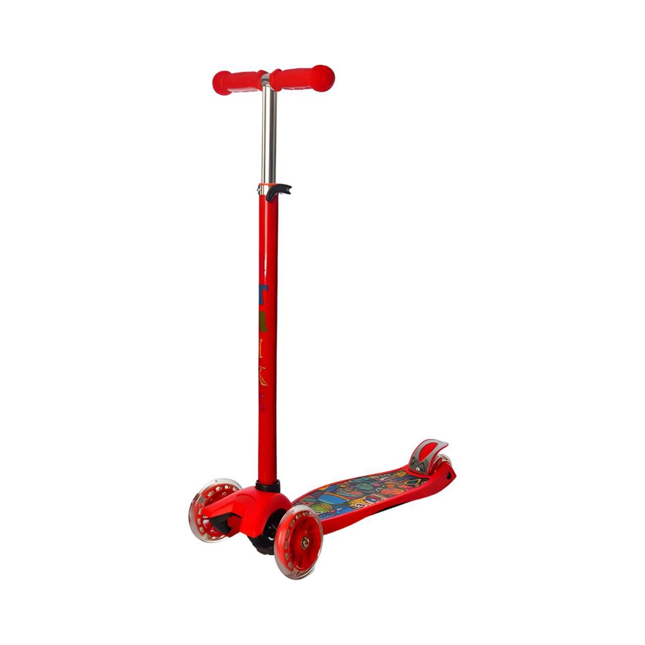 Самокат JR 3-055-1-R Красный