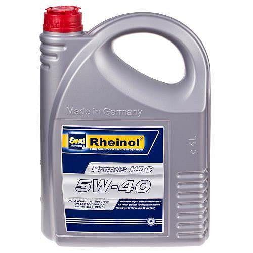 Моторное масло Rheinol Primus HDC 5W-40 4 л