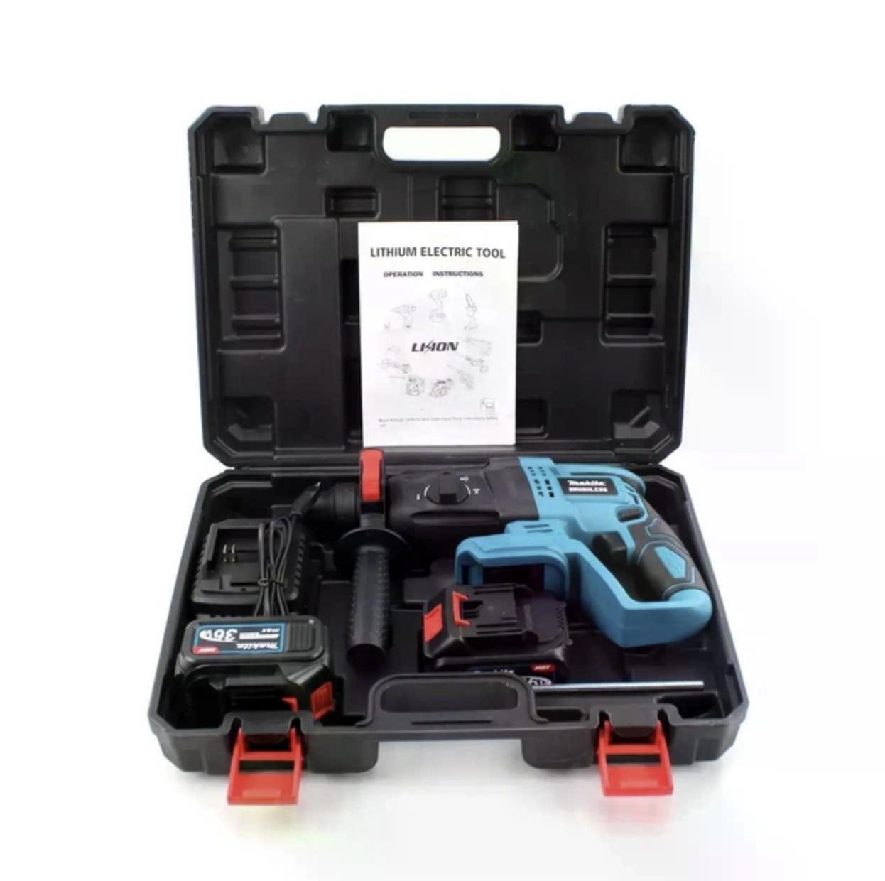 Перфоратор акумуляторний DHR202BL безщітковий 48 В 6 Ач (2040) - фото 2 Перфоратор акумуляторний DHR202BL безщітковий 48 В 6 Ач (2040) - фото 2