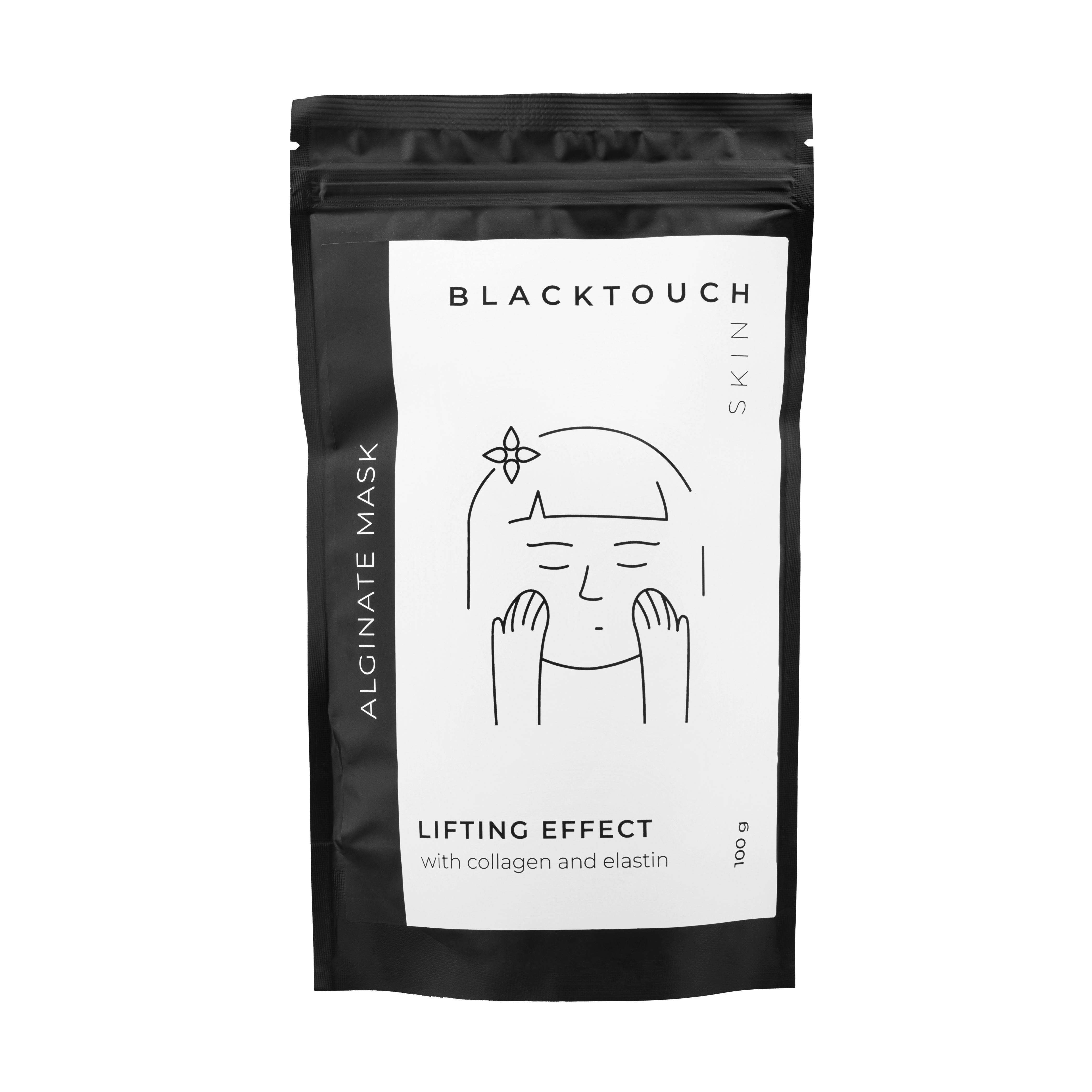 Маска альгинатная с эффектом лифтинга BlackTouch с коллагеном и эластином 100 г