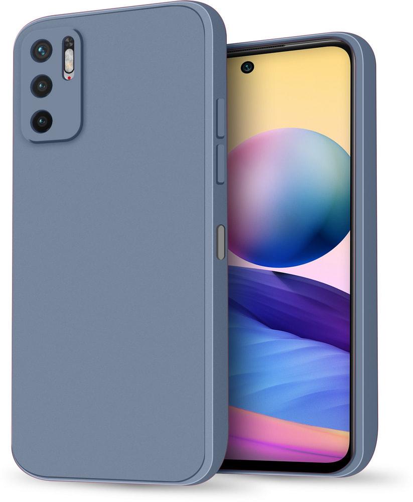 Силиконовый чехол HardCorner для Xiaomi Redmi Note 10 5G Gray Blue (33889-6D)