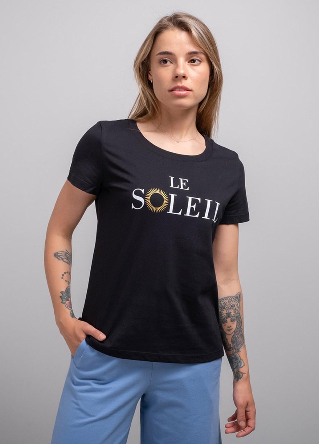 Футболка женская SOLEIL 102289 S Черный (102289_S)