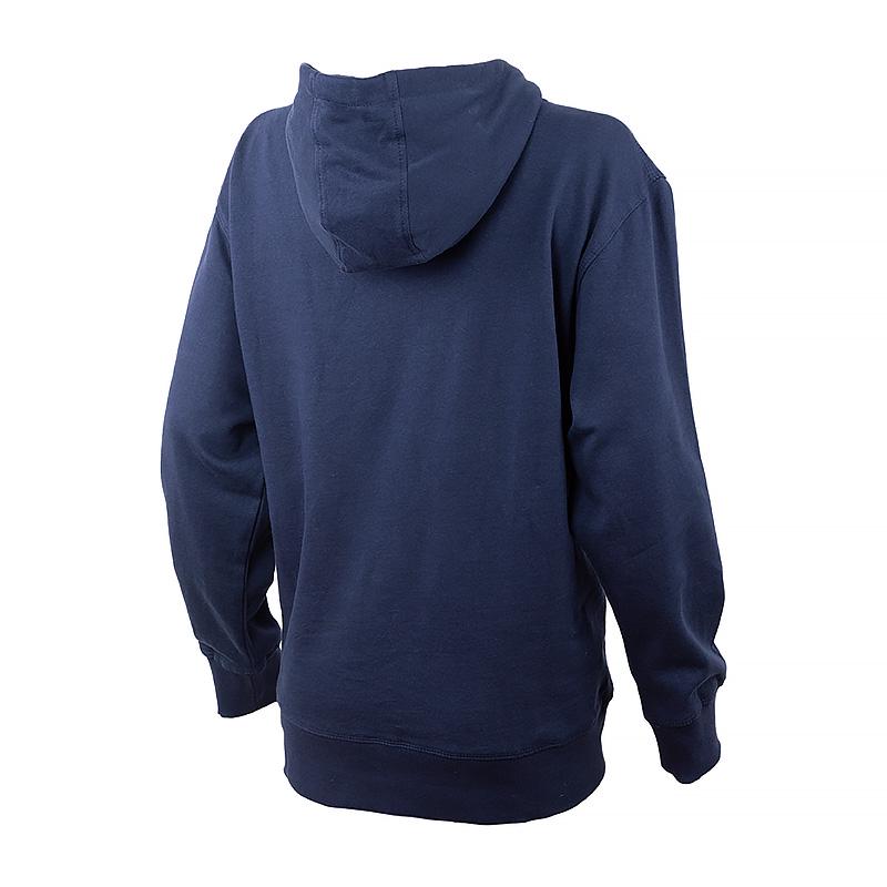 Худі жіноче JEEP HOODED OVERSIZE SWEATSHIRT STAR Striped Print S Синій (O102608-A184 S) - фото 4