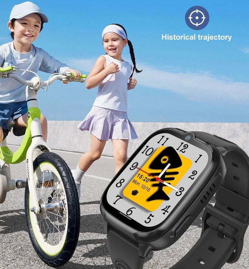Смарт-годинник дитячий Lemfo D53 з GPS камерою 3 Мп SIM-картою і 4G відеодзвінком функцією з прослушкою Чорний - фото 7