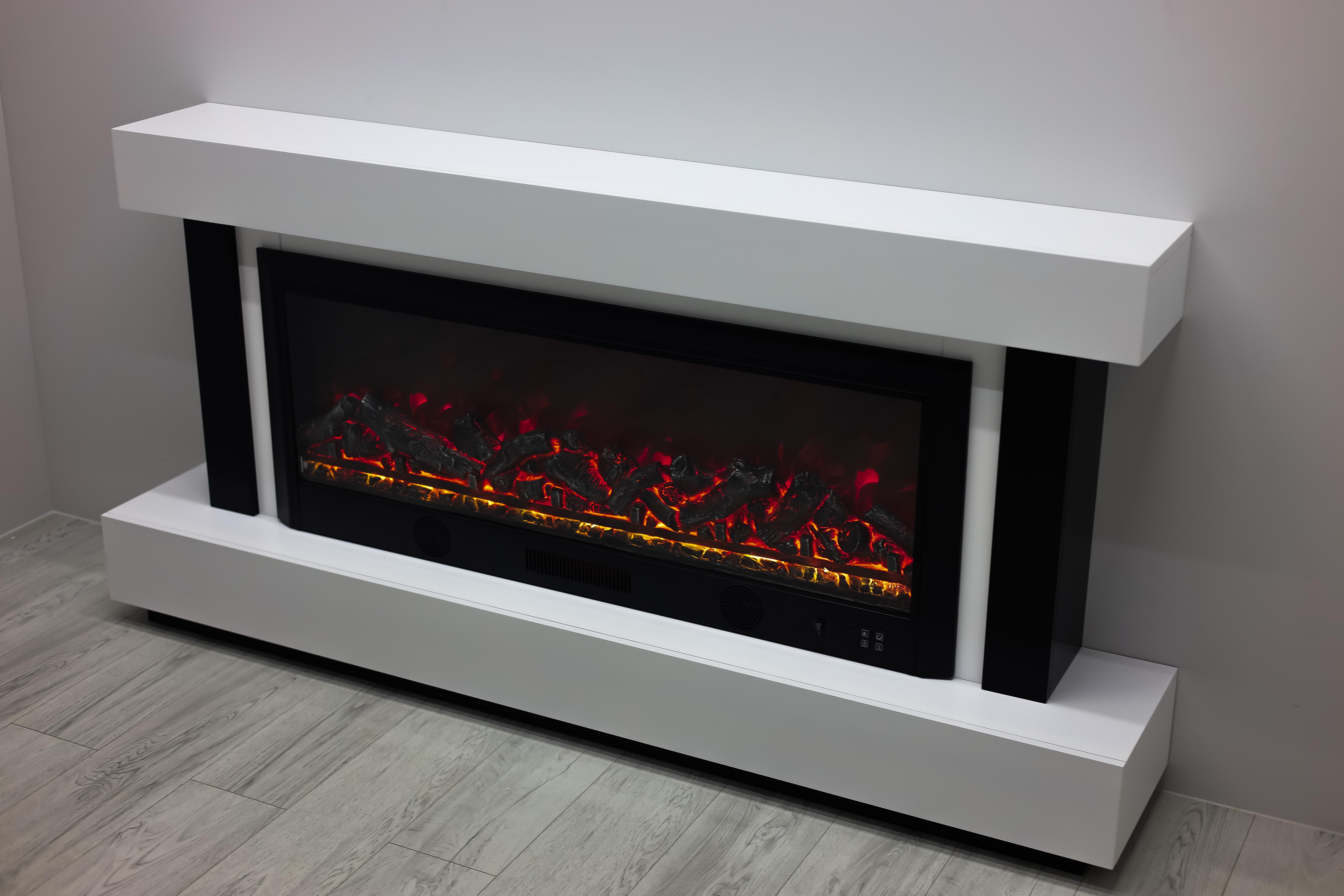 Электрический камин Sonata 1875 звук потрескивания дров (10080141) - фото 3