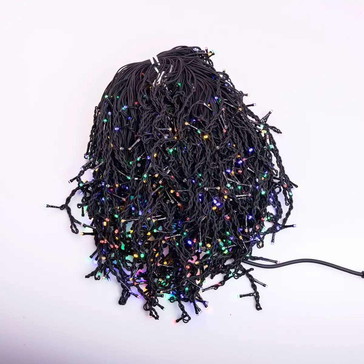 Гірлянда вулична Бахрома 50MBML 50 м 840 LED Чорний/Мультиколор (29912619) - фото 2 Гірлянда вулична Бахрома 50MBML 50 м 840 LED Чорний/Мультиколор (29912619) - фото 2