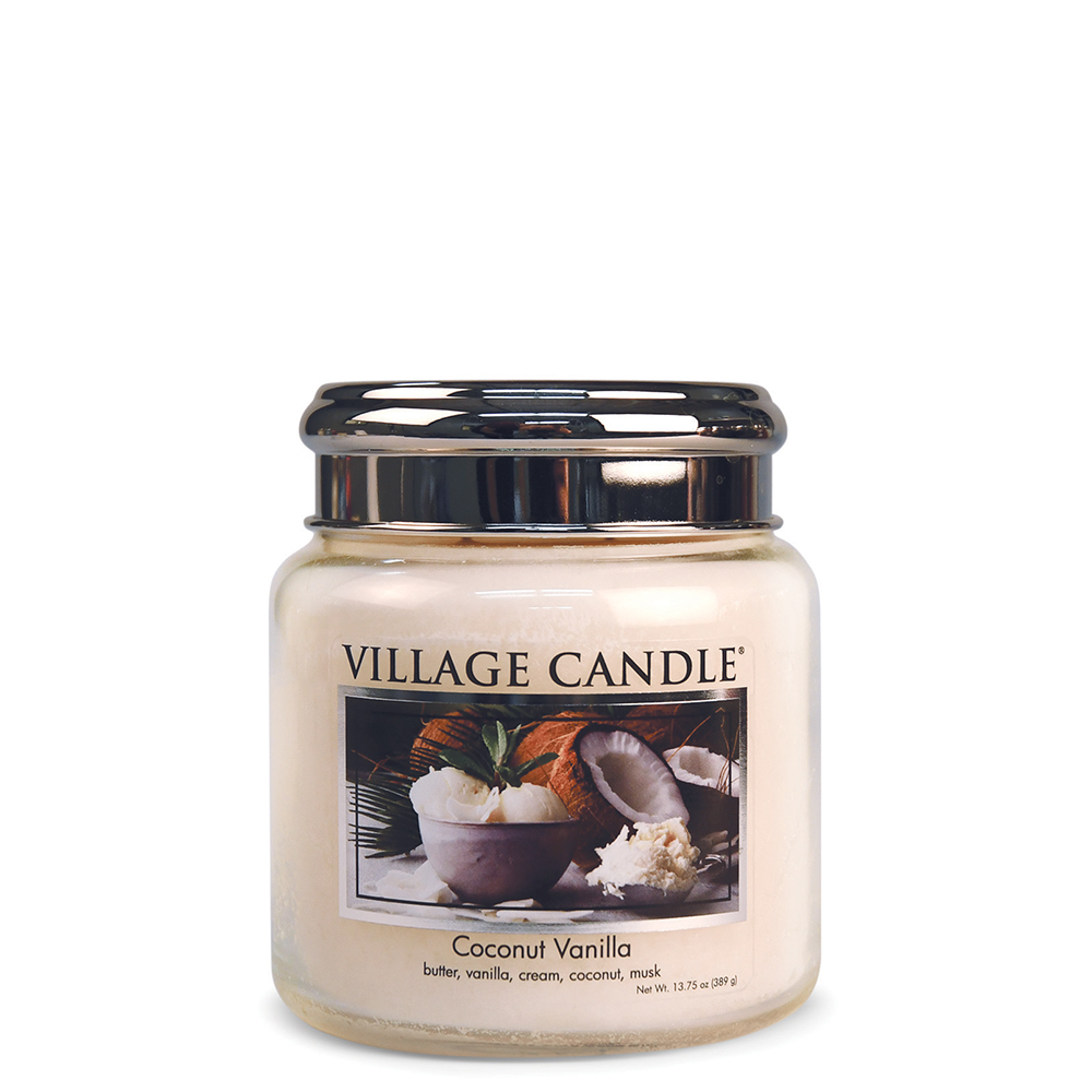 Свеча Village Candle Кокос и ваниль 389г (124316550)