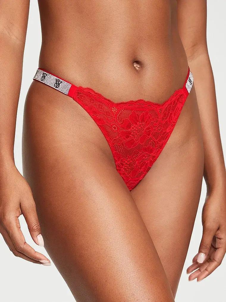 Трусики стринги Victoria's Secret Shine Very Sexy Panty Lipstick S Красный (26709627) Трусики стринги Victoria's Secret Shine Very Sexy Panty Lipstick S Красный (26709627)