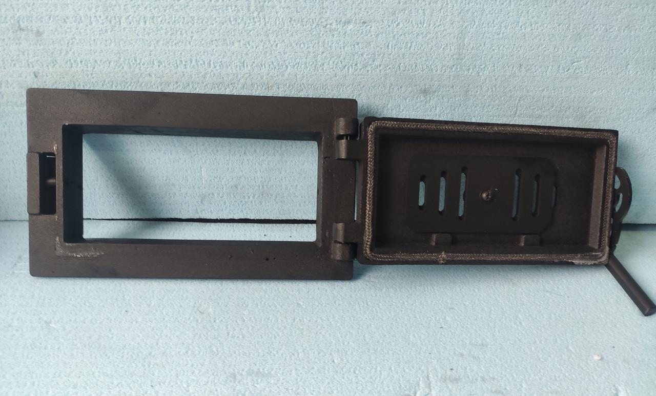 Дверки чавунні для каміна з термостійким склом і регулятором піддуву 42х49 см та піддувальні 19x33 см - фото 7 Дверки чавунні для каміна з термостійким склом і регулятором піддуву 42х49 см та піддувальні 19x33 см - фото 7