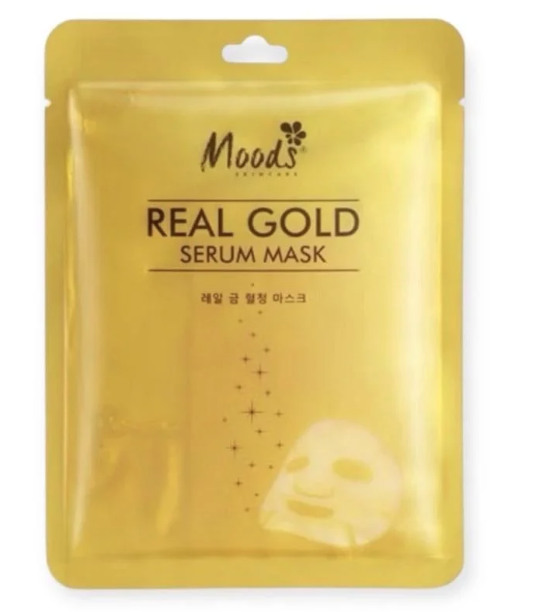 Маска для лица Moods REAL GOLD SERUM MASK 38 г (100017)