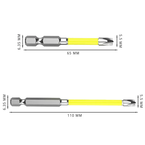 Набор битов для работы с проводкой и автоматами постоянного тока 10 шт. (D00201) - фото 8 Набор битов для работы с проводкой и автоматами постоянного тока 10 шт. (D00201) - фото 8