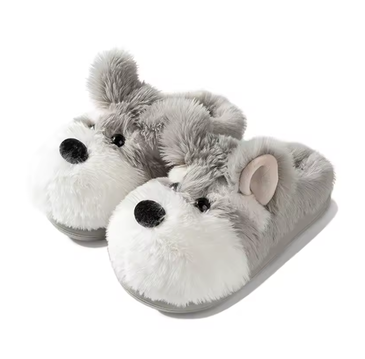 Домашні тапочки унісекс вигляді собак Шнауцерів р. 40/41 (ТШС463)