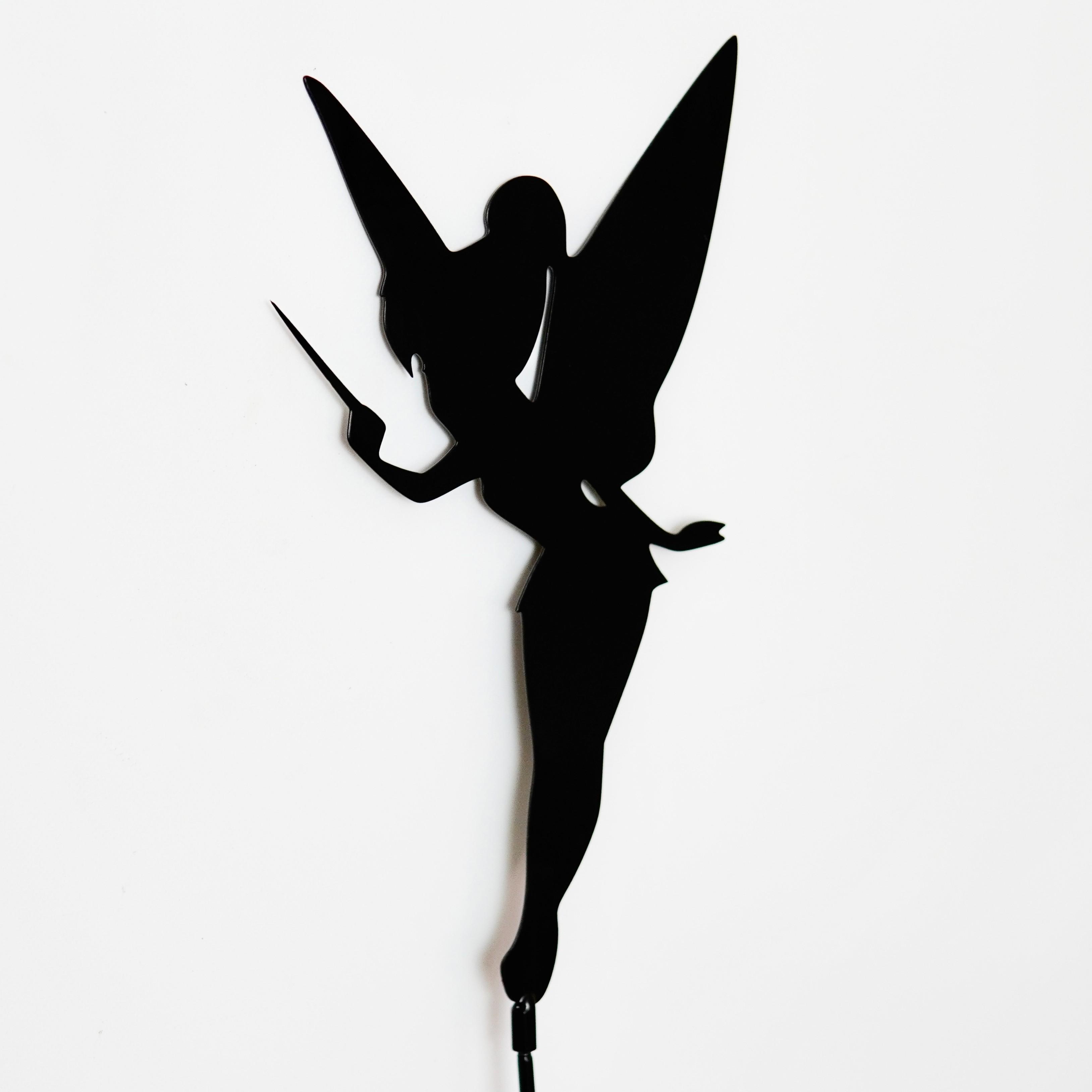 Садовая фигура Волшебная фея металлическая для сада/подворья/клумбы (DCR054)