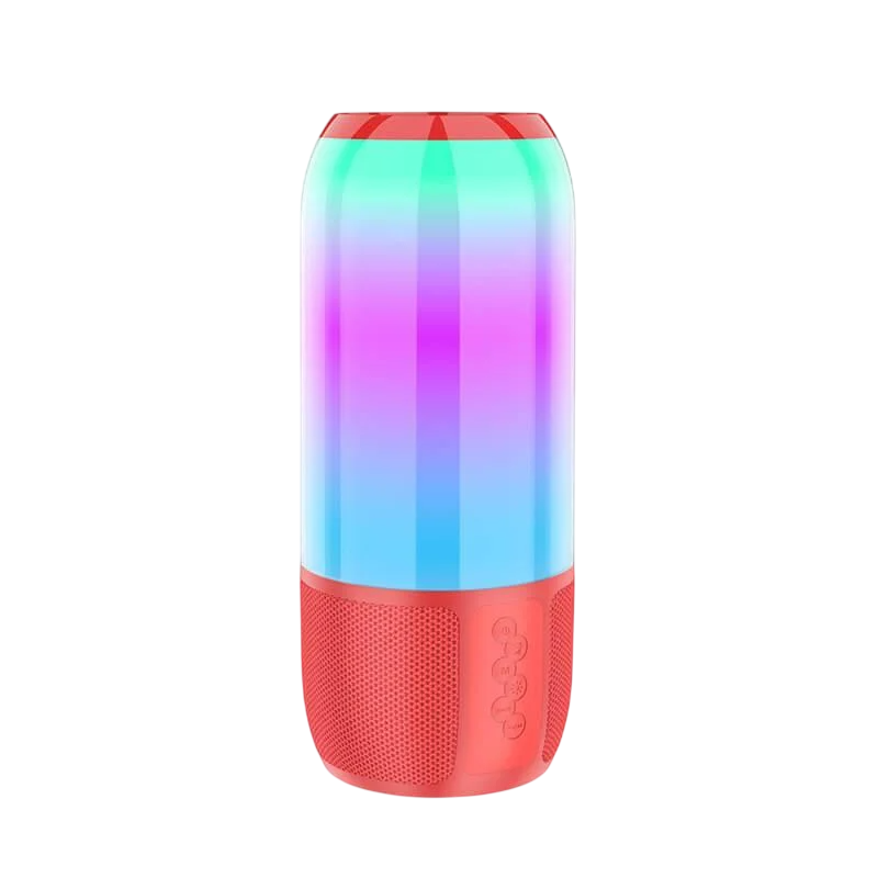 Портативная колонка Hoco Colorful Light BT DS29 Красный (2005109180)