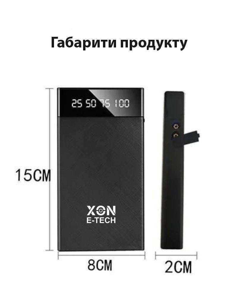 Пускозарядний пристрій XON PowerBank AutoCharge TC1F 10000 mAh 200A/peak 400A Black (5856) - фото 6