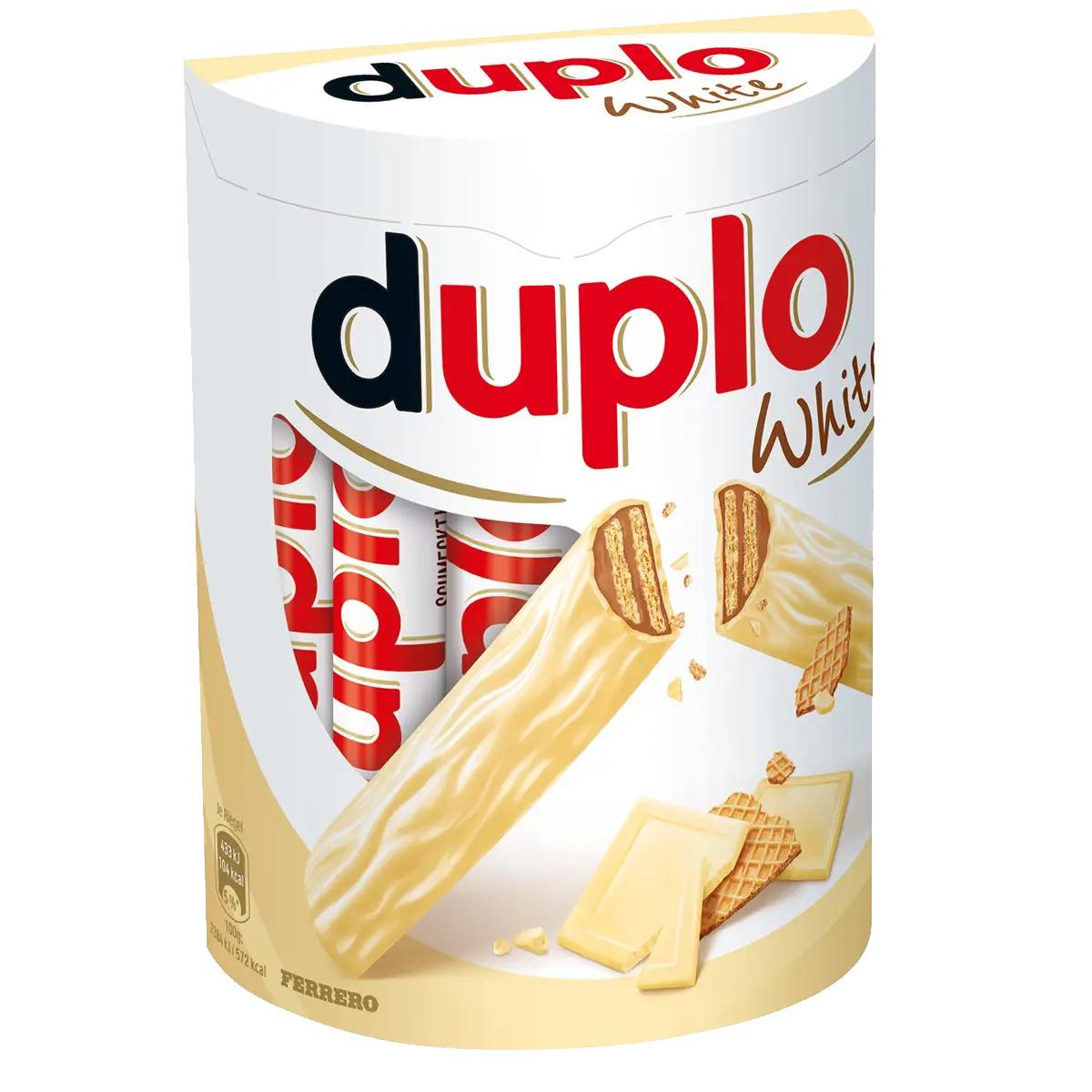 Батончики Ferrero Duplo White c белого шоколада 182 г (24027536)