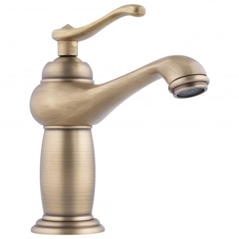 Смеситель для раковины Marena ретро Золотой (BU.MARENA-GLD)