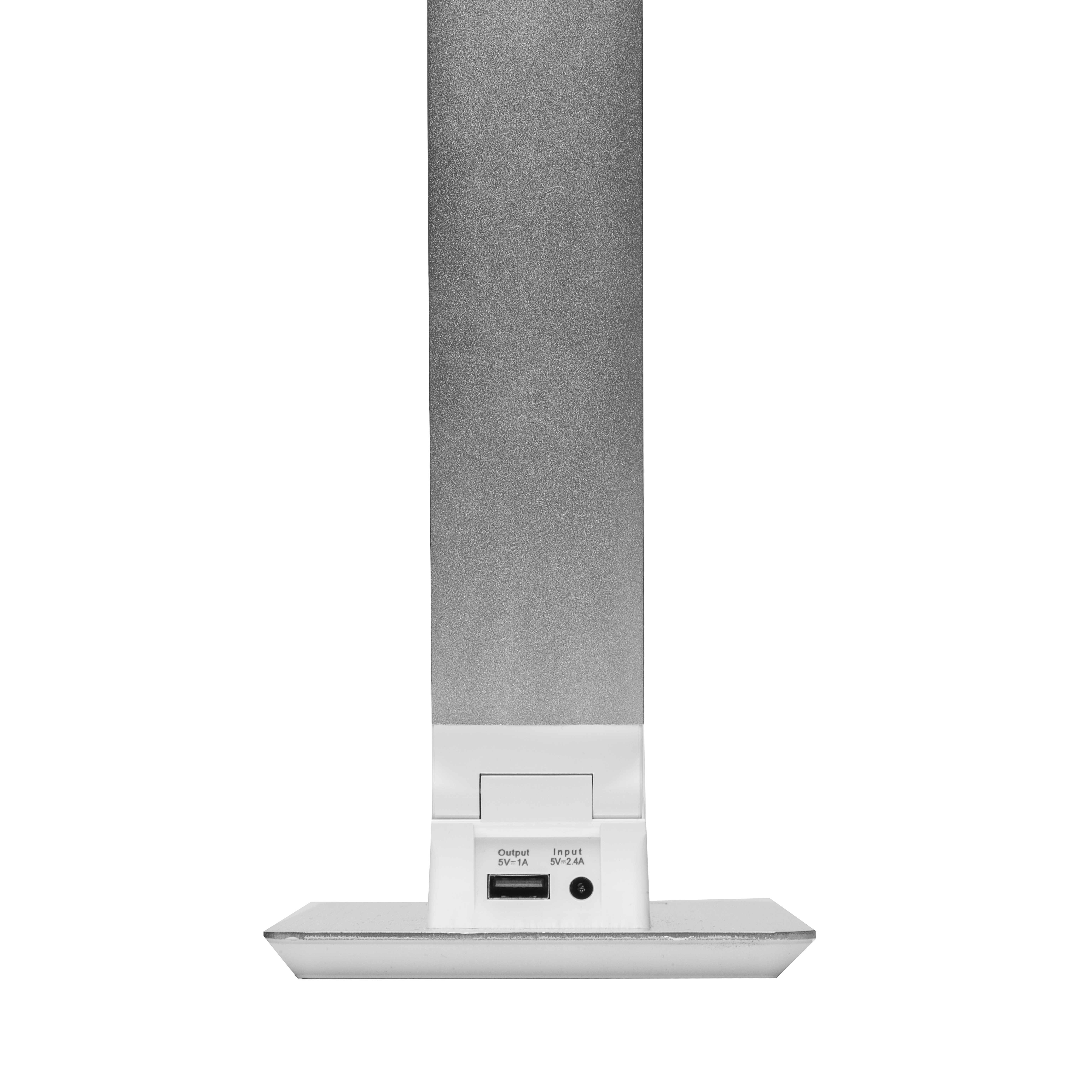 Настільна лампа Lightrich TC-180 c годинником і термометром, Silver - фото 6