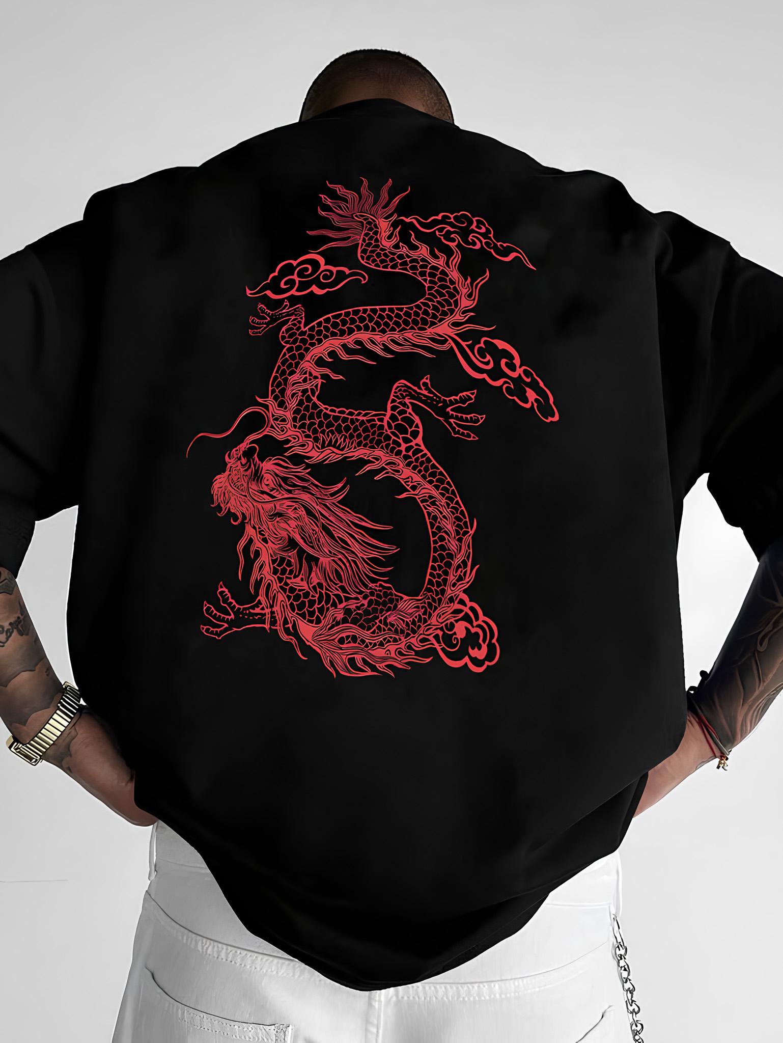 Футболка з ДТФ-принтом 57-539 L Чорний (42673)