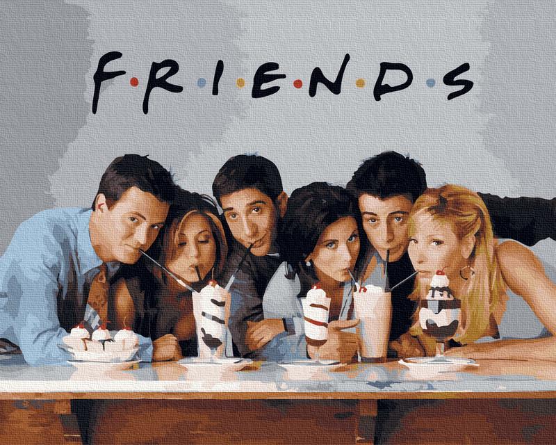 Картина по номерам Friends 40х50 (GX38057)