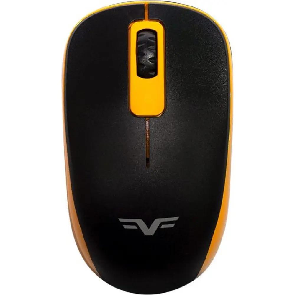 Компьютерная мышка беспроводная Frime FWMO-220BY 2,4 ГГц Black/Yellow (26450229)