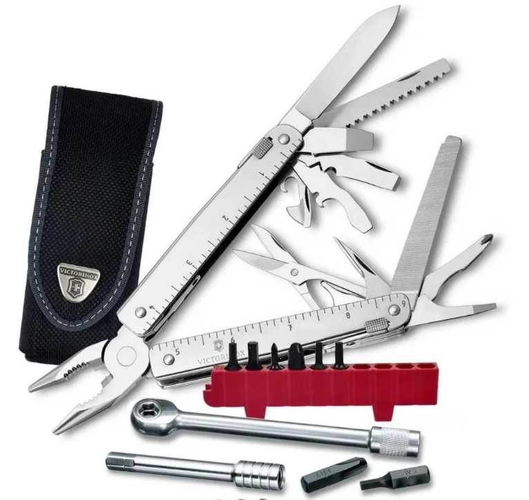 Мультитул Victorinox Swiss Tool Spirit X Plus Ratchet (Vx30339.N) - фото 5