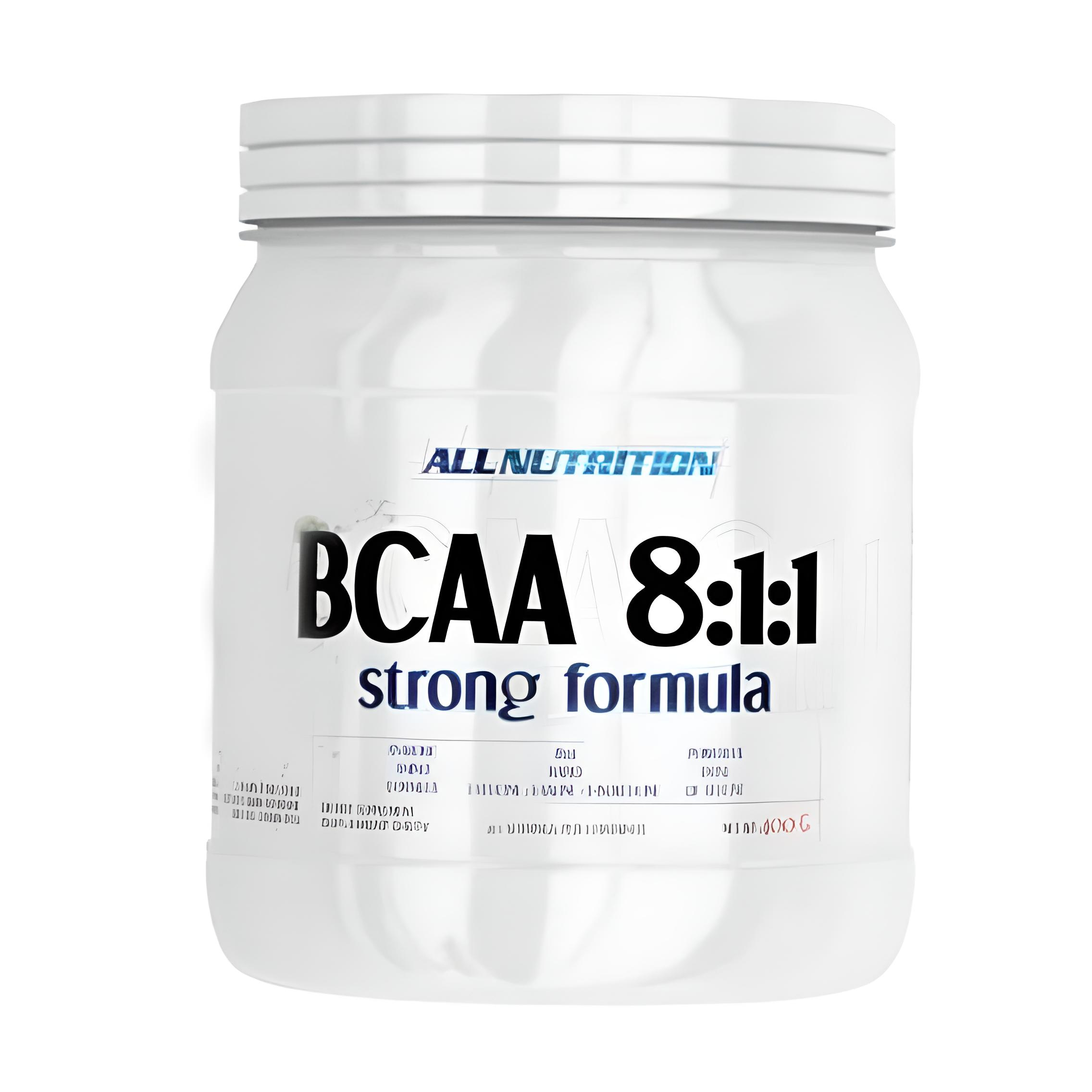 Амінокислота BCAA для спорту All Nutrition BCAA 8-1-1 Strong Formula 400 г 40 порцій Orange