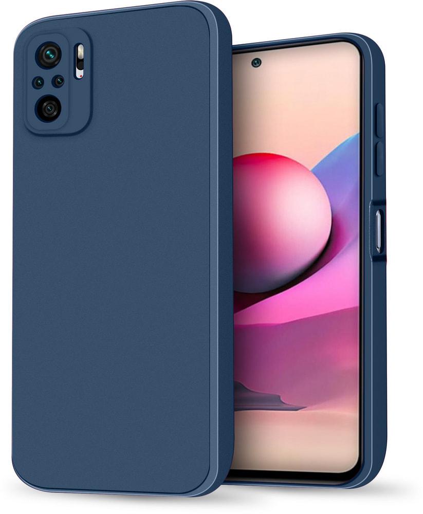 Силиконовый чехол HardCorner Xiaomi Redmi Note 10S (с микрофиброй) Blue (34848-28) Силиконовый чехол HardCorner Xiaomi Redmi Note 10S (с микрофиброй) Blue (34848-28)