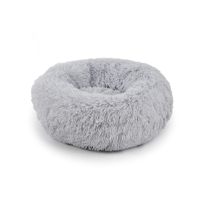 Подушка-лежак Taotaopets 552201 M для котов и собак круглый Grey