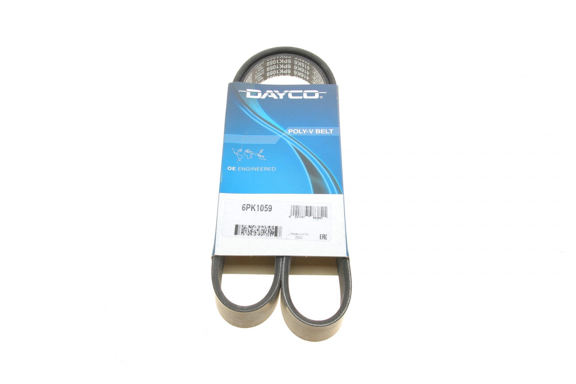 Ремень генератора DAYCO для Ford Focus/C-Max 1.4-1.6i 03- (6PK1059)
