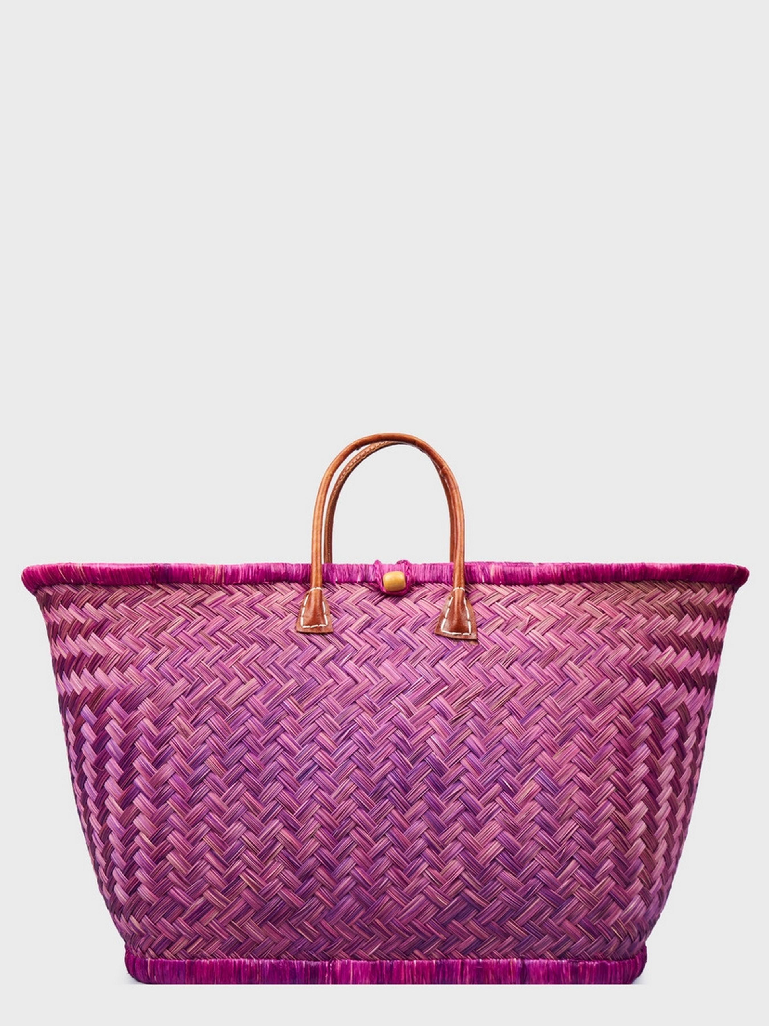 Пляжная сумка LE COMTOUR DE LA PLAGE Aravola GM_Plain_444 Фиолетовый