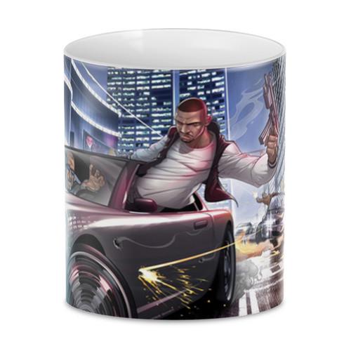 Чашка GeekLand GTA на машине